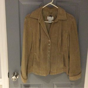 Ladies Suede Jacket. Medium